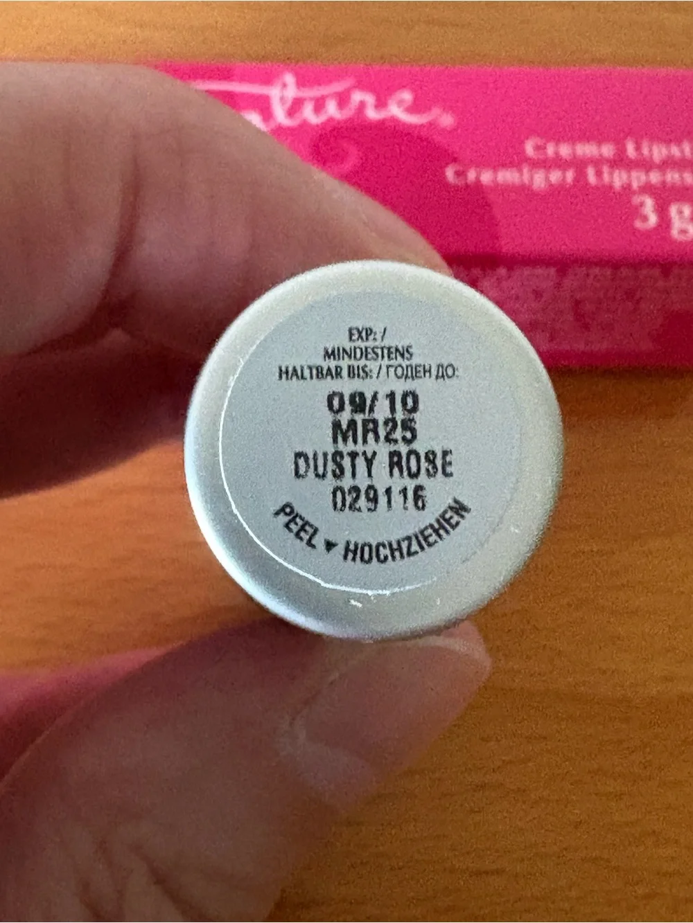 Vintage Mary Kay MK Signature Creme Lipstick DUSTY ROSE #029116 NIB Discontinued